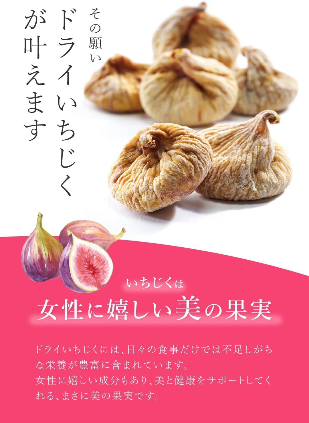 San'ta Rosa (サンタローサ) イチジク ドライフルーツ 100g - サムネイル4
