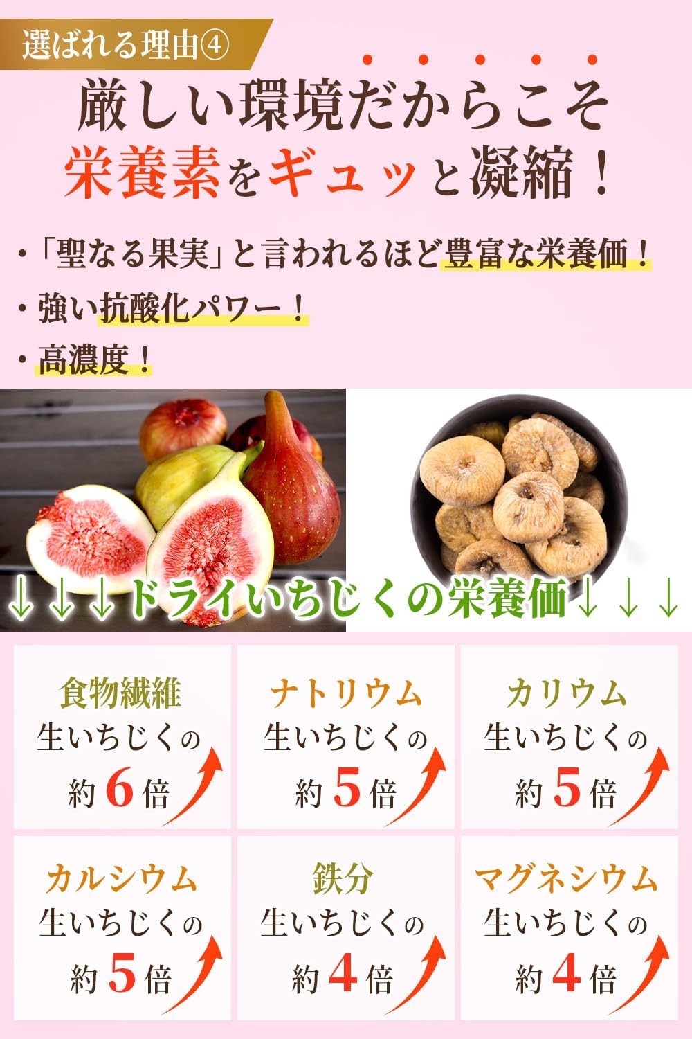 健康kitchen ドライイチジク 100g - サムネイル6